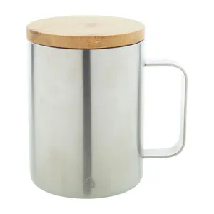 Tazza Termica Ecologica Resboo in Acciaio Riciclato, Articoli Promozionali per Bevande - Product Image 1