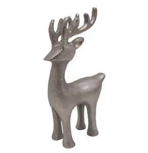 Reno negro de aluminio para decoración navideña con cabeza de cuerno plegable dorada para Decoración de mesa hecha a mano personalizada - Product Image 4