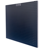 Panneau perforé mural CSPS en acier inoxydable noir mat, 74 cm, à commande manuelle, certifié ISO 9001:2015, OEM & ODM, vente en gros