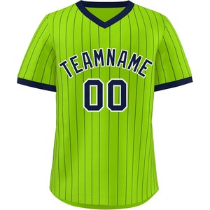 Maillot de baseball écologique grande taille, design personnalisé, impression par transfert thermique, maille respirante, service OEM/ODM, fourniture directe d'usine - Product Image 1
