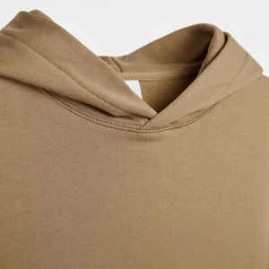 Sweat à capuche pour homme en molleton français 100% coton/polyester, qualité luxe, coupe classique, impression personnalisée pour l'hiver - Product Image 3