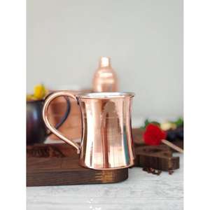 Taza de cobre personalizada, tazas y tazas de calidad brillante de esmalte alto, taza de mula de Moscú de cobre de alta calidad, Impresión de logotipo personalizado - Product Image 6