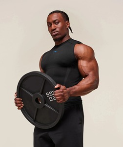 Summer fitness <b>vest</b> for men, sleeveless, suitable for fitness training, <b>cycling</b>, and fitness clothing - Product Image 5