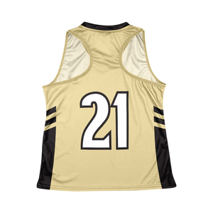 Uniforme de lacrosse para mujer de diseño personalizado OEM 100% poliéster de secado rápido impreso duradero con nombre y número personalizados - Product Image 3