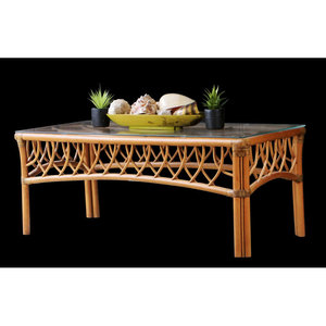 โต๊ะกาแฟทำจากแก้วสไตล์สแกนดิเนเวียแบบมินิมอลเฟอร์นิเจอร์ห้องนั่งเล่นทำจากไม้และโลหะสำหรับรับประทานอาหารและใช้ในบ้าน - Product Image 2