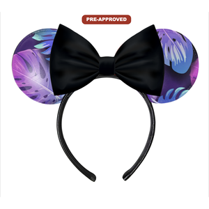 Diadema con Orejas de Ratón de Diseño Iridiscente, Accesorio para el Cabello Hecho a Medida Directo de Fábrica - Product Image 1