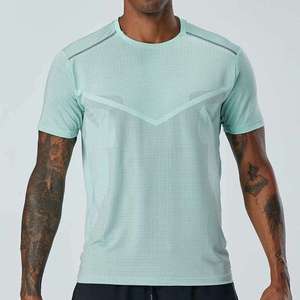 Camisetas Deportivas de Manga Corta de Secado Rápido para Hombre, Camisetas de Gimnasio con Cuello Redondo, Camiseta Deportiva de Entrenamiento, Ropa de Gimnasio - Product Image 6