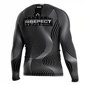 <b>Compression</b> <b>Shirt</b> Manufacturer Denim Quick Dry Custom <b>Men's</b> - Product Image 2