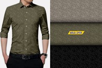 2025 dernière chemise en flanelle légère 100% coton pour hommes tissu tissé à carreaux teint en fil avec techniques non tissées