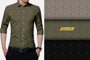 2025 dernière chemise en flanelle légère 100% coton pour hommes tissu tissé à carreaux teint en fil avec techniques non tissées - Product Image 6