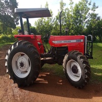 Nuevos Modelos de Tractores Massey Ferguson MF 135/290/390/165/175/185/188/275/385/455 4x4WD con Motor Quancai de 16 HP, Mini Tractor Agrícola