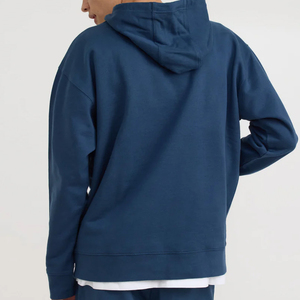 Sudaderas con capucha de algodón orgánico para hombre Sudadera con capucha con cordón Sudadera con capucha para hombre Sudaderas de felpa personalizadas con capucha - Product Image 4