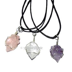 Colgantes de puntas de flecha de cuarzo de cristal Compre colgantes de puntas de flecha mejor valorados Joyería espiritual joyería de cristal - Product Image 2