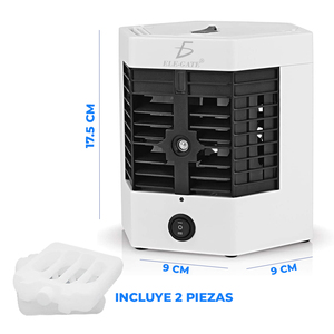 Ventilatore Portatile USB a 3 Velocità con Funzione di Raffreddamento per Casa, Garage e Camper, Nuovo, in Plastica - Product Image 5