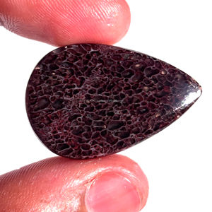 Cabujones de hueso de dinosaurio naturales lisos hechos a mano, formas mixtas, todos los tamaños, piedras preciosas sueltas curativas para la fabricación de joyas - Product Image 3