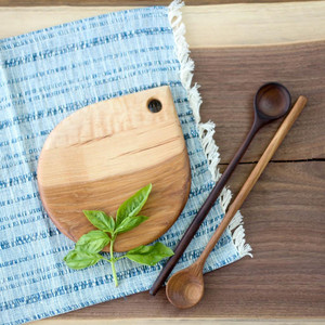 Planche à découper en bois en forme de cœur de meilleure qualité multifonctionnel grand bloc à découper en bois naturel utilisation pour la maison hôtel Restaurant - Product Image 4