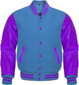 <b>high</b> quality Wool <b>Leather</b> Letterman Jackets Custom Varsity Men's Jackets CollegeBaseballjacket for men - Product Image 3