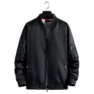 Abrigos de béisbol para hombre de talla grande 6XL 7XL 8XL, chaqueta de bombardero de calle de gran tamaño, chaqueta de béisbol fina para exteriores de primavera para hombre, OEM - Product Image 6