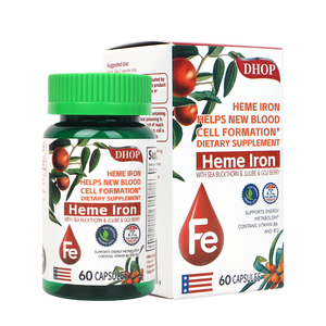 स्टॉक में पूरक प्रीमियम हेम आयरन खनिज कैप्सूल महिला ऊर्जा प्रबंधन के लिए लौह समर्थन सौंदर्य उत्पाद - Product Image 6