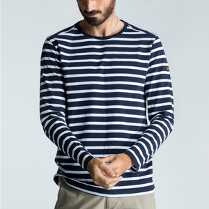 Camiseta de manga larga para hombre impresa de alta calidad al por mayor personalizada por el fabricante de Bangladesh. - Product Image 2