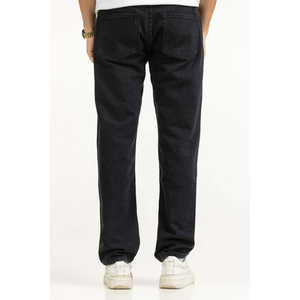 กางเกงยีนส์ทรงสลิมฟิต สโตนวอช วินเทจ ทรงดินสอ ขากว้าง ปักลาย กางเกงทรงดินสอสีฤดูหนาว MN-JNS-WS25-005 - Product Image 4