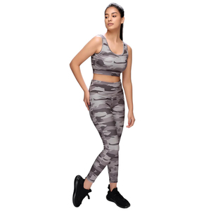 2025 buena venta más nuevo diseño personalizado logotipo estampado Fitness Wear mujeres Fitness sujetador y Leggy conjuntos - Product Image 5