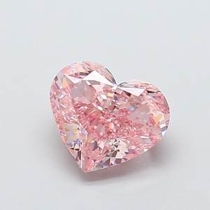 Diamante Rosa Intenso de Laboratorio, Corte Corazón, 3.02ct, VVS2 - Product Image 1