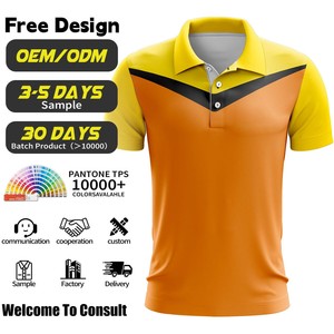 Maillot de sport personnalisé 100 % polyester à séchage rapide, respirant, antibactérien, pour homme, décontracté, service OEM numérique - Product Image 1
