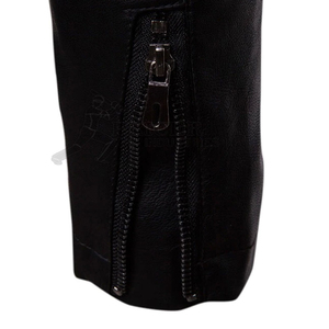 Meilleures ventes Vestes pour hommes Veste en cuir imprimée avec logo personnalisé Veste en cuir personnalisée grande taille Service pour hommes 2025 - Product Image 6