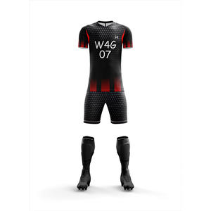 Conjuntos de Uniformes de Fútbol Personalizados al por Mayor para 4 Equipos, Diseños Nuevos de Verano e Invierno con Logotipo Personalizado - Product Image 4