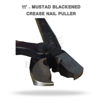 Extracteur de clous à fer à cheval Mustad noir de 11 pouces pour la dépose de ferrures de cheval