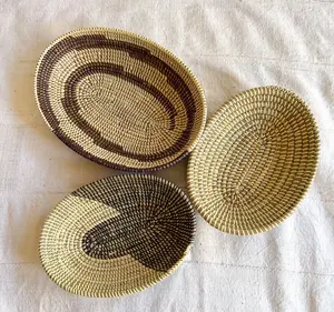 Producto básico, la mejor opción, cuenco ovalado de algas marinas, fruta, decoración al por mayor, comida o fruta en la cocina personalizada, hecho en Vietnam - Product Image 2