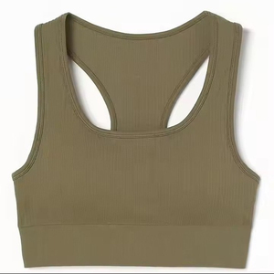 Sujetador deportivo transpirable de alta sujeción para mujer, con espalda cruzada, ideal para gimnasio y yoga, venta al por mayor - Product Image 6