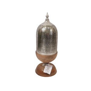 Brûleur de support de Bakhoor en bois et en métal de Style Premium pour l'utilisation de parfum de mosquée d'hôtel de maison d'intérieur pour le cadeau de Ramadan - Product Image 5