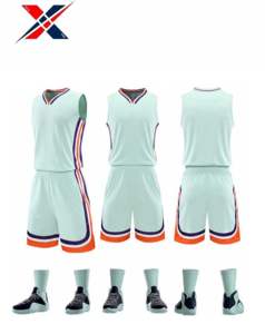 2025 New Design Basketball Uniform 100% Polyester <b>Fabric</b> Quick Dry Comfortable Breathable For Professional Team Wear Use - Product Image 1