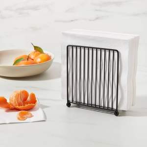 Meilleure vente de porte-serviettes taille personnalisée qualité supérieure en métal couleur or rose présentoir à mouchoirs pour décoration de table porte-serviettes - Product Image 2