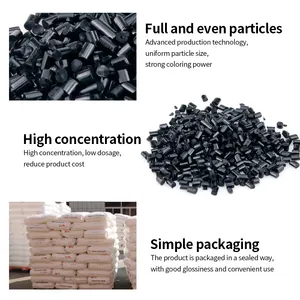 Harga Pabrik Karbon Tinggi Hitam Abs Master Batch Harga Masterbatch Plastik Hitam Masterbatch