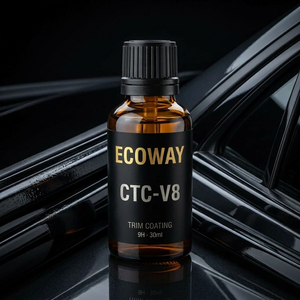 Revestimiento Restaurador de Molduras de Plástico CTC-V8 |   Protección Cerámica para el Interior del Automóvil |   Resistente a los Rayos UV +170% Brillo |   20,000 Ciclos |   Taiwán - Product Image 2