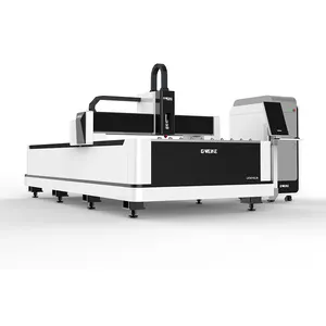 Gweike 1-3KW Cheap 3015LN CNC fiber laser cuttingmachine for sheet metal on sale