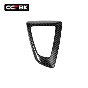 Para <span class=keywords><strong>BMW</strong></span> F20 F21 F22 F23 F30 F31 F32 F33 F36 2013-2021, molduras interiores de carbono seco, cubierta del panel de la palanca de cambios del control central - Product Image 2