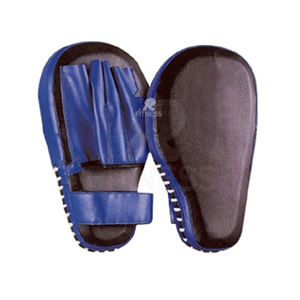 Mitaines de frappe haute durabilité pour MMA et Kickboxing, résistantes à la transpiration, avec coussinets en cuir PU courbés et sangle réglable - Product Image 1