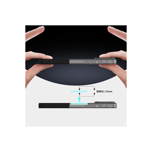 Coque magnétique JoieCreatif Premium compatible MagSafe pour iPhone 16 Pro, double protection antichoc en silicone gris - Product Image 4