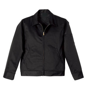 Chaqueta de trabajo de hombre de alta calidad con bordado y logotipo personalizado OEM con cremallera metálica, chaqueta de lona de invierno con relleno de algodón, posición frontal - Product Image 4