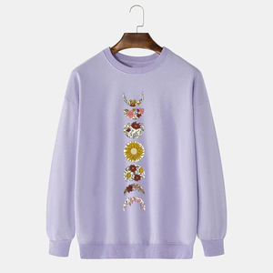 Venta al por mayor de los hombres 100% algodón personalizado 500Gsm Streetwear pantalla impresa sudaderas con capucha de peso pesado para los hombres - Product Image 2