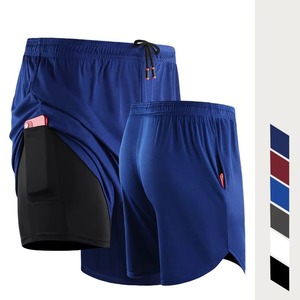 Pantalones cortos de entrenamiento para hombre de secado rápido, ligeros, transpirables, para correr, entrenamiento, Fitness, ropa deportiva - Product Image 5