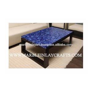 Lapislázuli en forma de rectángulo para decoración del hogar y uso en el hogar, hecho a mano, la mejor calidad - Product Image 1