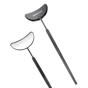 Espejo de Mano Derecha para Pestañas Hecho de Acero Inoxidable Quirúrgico para Extensiones de Pestañas y Aplicación de Pestañas, Espejo para Pestañas de Bahasa Pro - Product Image 6