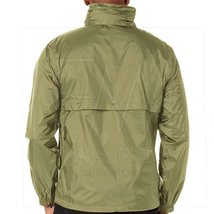 Chaquetas Cortavientos para Hombre, de Gran Venta y con el Mejor Diseño, 100% Poliéster, Impermeables, con Logotipo Frontal y Etiqueta Privada - Product Image 4