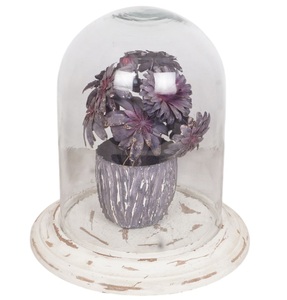 AB COLLECTIONS Cloche en verre Décorations de table pour Noël et Pâques Matériaux en fer et en verre Personnalisation de la forme et de la couleur Artisanat Modèle - Product Image 3