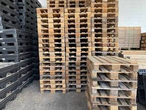 Paletas europeas de plástico y madera de grado Entrada de 4 vías Varios tamaños disponibles Envío rápido 120x80cm Uso industrial Marca EPAL 3,0 T - Product Image 2